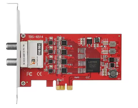 For TBS6514 Hong Kong DTMB DMB-TH data receiver PCI-e TV card program recording tuner