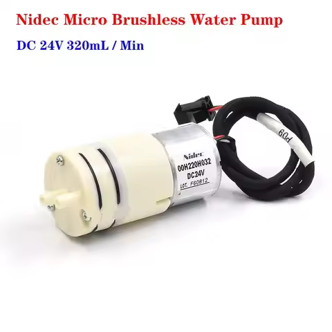 Japan Nidec 00H220H032 DC 24V Micro BLDC Pump Mute Brushless Motor High precision metering pump PWM 