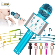 CAUSI Wireless Karaoke Microphone, With Speaker Reverb Sound Effects Voice Changing Microphone, Dura
