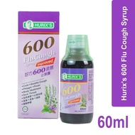 Hurix's 600 Flu Cough Syrup 60ML