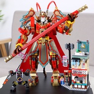 Compatible With Lego Monkey King 80012 Gold Mecha Assembled Building Block Model Educational Toys 16