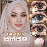 No.1🏆Magister Contact Lens Eye Power 14.5mm Big Eye Contact Lenses Candy Brown Korean Style 1 Pair 6