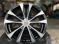 16吋鋁圈 Advanti 台灣製造 順謚 限量清倉大特價 ADV-09 5/114 7J ET45 黑底車亮面精品改