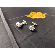 1 Pair Of Cufflinks Drawstring Style With Royal Copenhagen Box Second Hand Fashion Products