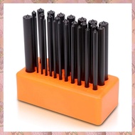 (NVIS) 28-Piece Transfer Punch Set 3/32 Inch - 1/2 Inch Heat Treated Alloy Steel Forging