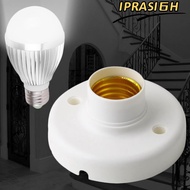 IPRASI6H 1/5PCS E27 Lamp Base White Home DIY Lamp Accessory Bulb Holder