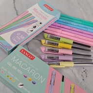 SELUSIN ( 12 PCS ) Gel Ink Pen / Pulpen Gel Macaron Vanco 0.5mm