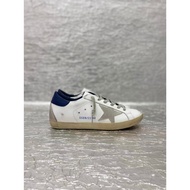 GGDB Blue-Tailed Leather Upper Of Shoes Round-Toed Dirty Shoes Couple Shoes