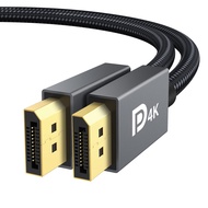 IVANKY VESA Certified DisplayPort Cable, 6.6ft DP Cable 1.2,[4K@60Hz, 2K@165Hz, 2K@144Hz], Gold-Plat