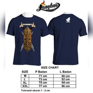 Dayak Tribe Motif T-shirt, Typical Dayak Motif, Kalimantan Distro