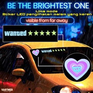 Car Decoration /LED Car Car Window sticker /Car decals/Car sticker/Without Battery