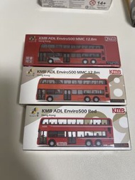 Tiny 微影九巴KMB ADL Enviro500 、E500 MMC 12.8m電鍍紅展會限定巴士模型