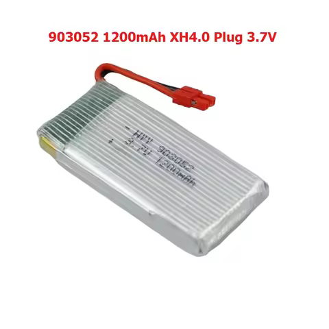 XH4.0 Plug 3.7v 1200mAh Lipo Battery For SYMA X5 X5S X5C X5SC X5SH X5SW X5UW X5HW 903052 3.7v Li-po