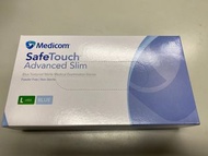 Medicom 醫療級別手套 藍色/透明乳膠手套