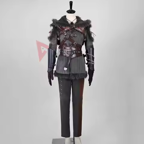 New The Witches 4 Ciri Cosplay Costume Coat Pants Belt Gloves Set For Game Party Custom Made