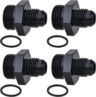 EVIL ENERGY 6AN Flare to AN8 ORB Male O-Ring Fitting Adapter 4PCS
