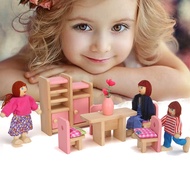 Wooden house accessories - Wooden house toys - pretend toys