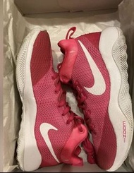Nike 女生 乳癌 籃球鞋 粉色 24cm