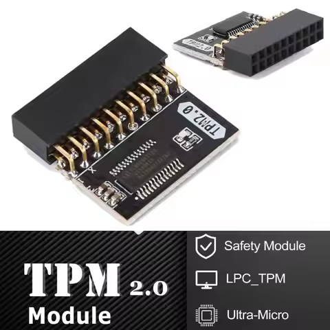 TPM 2.0-9665 Encryption Security Module Pitch LPC TPM GA 20-1 GC-TPM2.0 For ASUS Gigabyte Motherboar