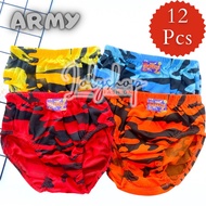 12 PCS ARMY MOTIF BOYS' PANTS WHOLESALE CD/ ARMY PANTS/