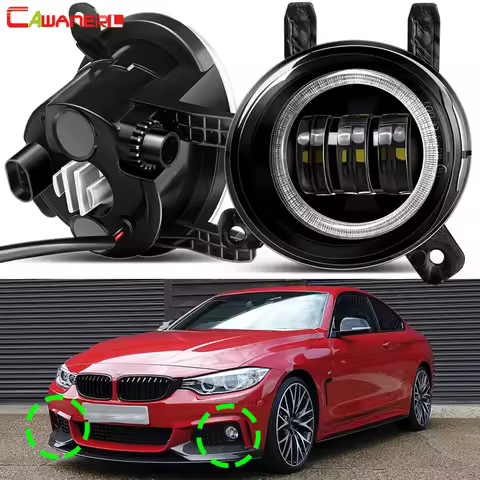 2 X Car LED Fog Light Angel Eye DRL Driving Lamp H11 For BMW F33 F32 F36 430i 435i 440i 425d 430d 43