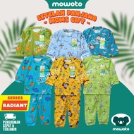 Moms Gift Radiant Long Children's Set ( 0-4 years) Children's Pajamas - Mowoto