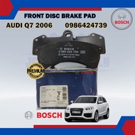FRONT DISC BRAKE PAD-BOSCH-PORSCHE CAYENNE, AUDI Q7 2006-0986424739