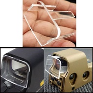 Penutup Pelindung Lensa Akrilik Jernih Molle untuk Airosft EOTECH 551 552 553 556 557 Red Dot Aiming