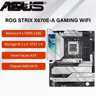 New ASUS ROG STRIX X670E-A GAMING WIFI Motherboard with AMD Socket AM5,DDR5 128G X670 X670E