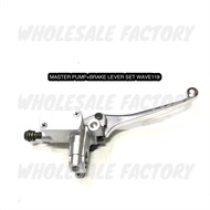 MASTER PUMP WITH BRAKE LEVER SET HONDA WAVE110 WAVE125 RS150 VARIO150 BRAKE DISC PUMP