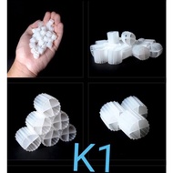 Kaldness K1 1Kg 1 Kg Kaldnes Filter Media/ MBBR!!