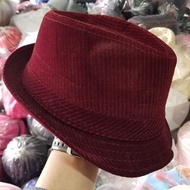 Imported Corduroy Fedora Imported Corduroy Fedora Hat/