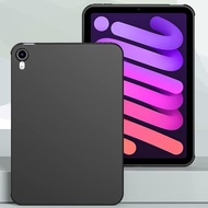 For Apple iPad mini (2024) Tablet Case Slim Design Soft Silicone Protective Black Cover for Apple iP
