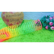 SPIRAL-MURAH Mainan anak magic spring rainbow mainan anak spiral per slinky
