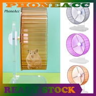 Hamster Wheel Small Pet Toys Transparent Hamster Exercise Wheel Easy Install Pet Running Toy for Small Pets Southeast Asian Buyers' Favorite
