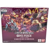 OP11 Booster Box English Fist of Divine Speed Booster Box Display Factory Sealed