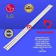 BL LED Tv Backlight Lamp LG 43LM5500 - 43LM5700 PTA - 43LM5500PTA - 43LM5700PTA