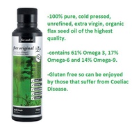 Waihi Bush Organic Flaxseed oil-Flax Original 250ml