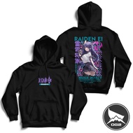 Hoodie game raiden shogun ei genshin electro arcon waifu G131 jacket OG2 1B A