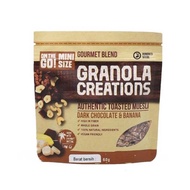 Granola creations dark chocolate banana 60g - granola muesli chocolate - granola creations chocolate