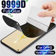 Full Cover Anti Spy Privacy Hydrogel Film Screen Protector for OPPO Reno 10 12 11 13 Pro Plus 12F 13