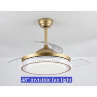 Invisible Fan Light & Bedroom Ceiling Fan Light