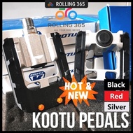 【Rolling 365】KOOTU Pedals For Foldable Bicycle Anti-Skid Universal Pedals 9/16 Folding Bike Ultralight Pedal Rust Proof