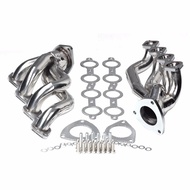 Stainless Exhaust Headers For Chevy Gmc Tahoe Avalanche Silverado 00-06 4.8l 5.3l V8