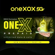 ONEXOX XOX 5G SIM CARD UNLIMITED DATA UNLIMITED CALL 365 DAYS / 1 YEAR VALIDITY