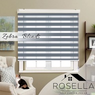 READY STOCK Zebra Blind / Langsir Bidai Korea / Height 6 Feet / Free Screw & Wall Plug Blind Window 