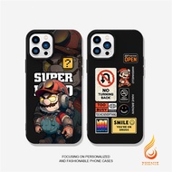 For iphone 11 Pro Max Super Mario12 13 14 15  X XR XS Max 15 Pro Max 14 Plus 7 8 Plus 12 Pro Max Glo