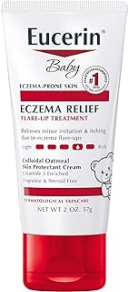 Eucerin Baby Eczema Relief Flare-Up Treatment, Baby Eczema Cream with Colloidal Oatmeal, 57 g