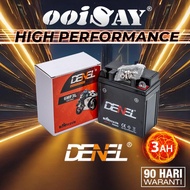 DENEL YB3L (SMF) 6MF3L - 3AH - Motorcycle Battery - Y125Z Y125ZR RZX Y110 Y100 KRISS110-K RG110