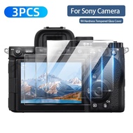 3PCS Camera HD Glass screen protector LCD For Sony A9 A7S A7R A7CR A7C A77 A7 A1 V VI IV III II 9H T